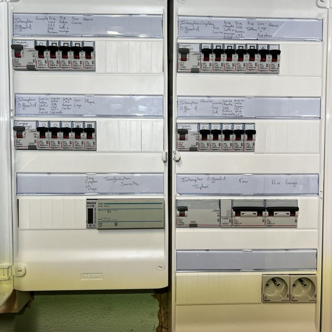 Tableau &eacute;lectrique Erstein 1