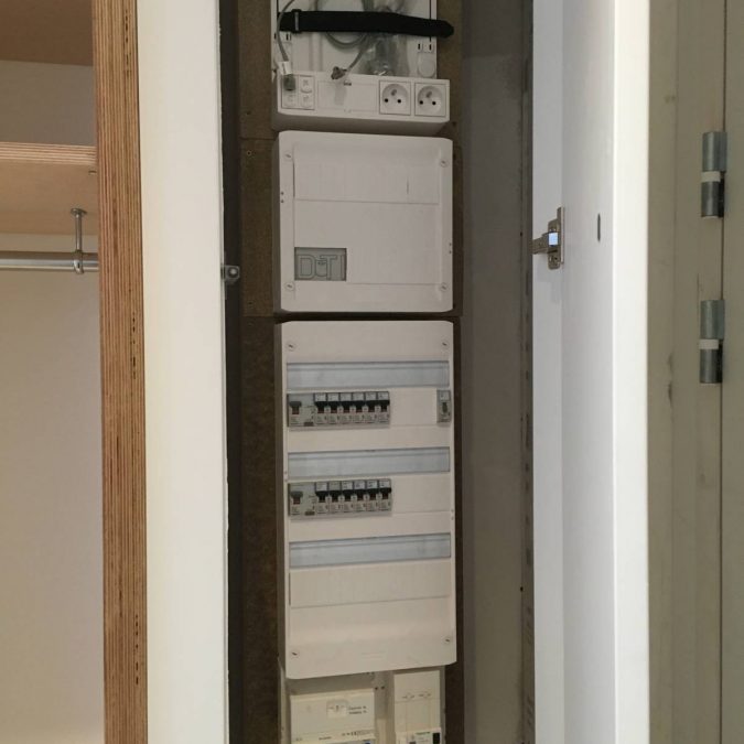 Le chantier du mois ! Mise aux normes d’un tableau &eacute;lectrique et installation d’un r&eacute;seau de communication. Bischheim